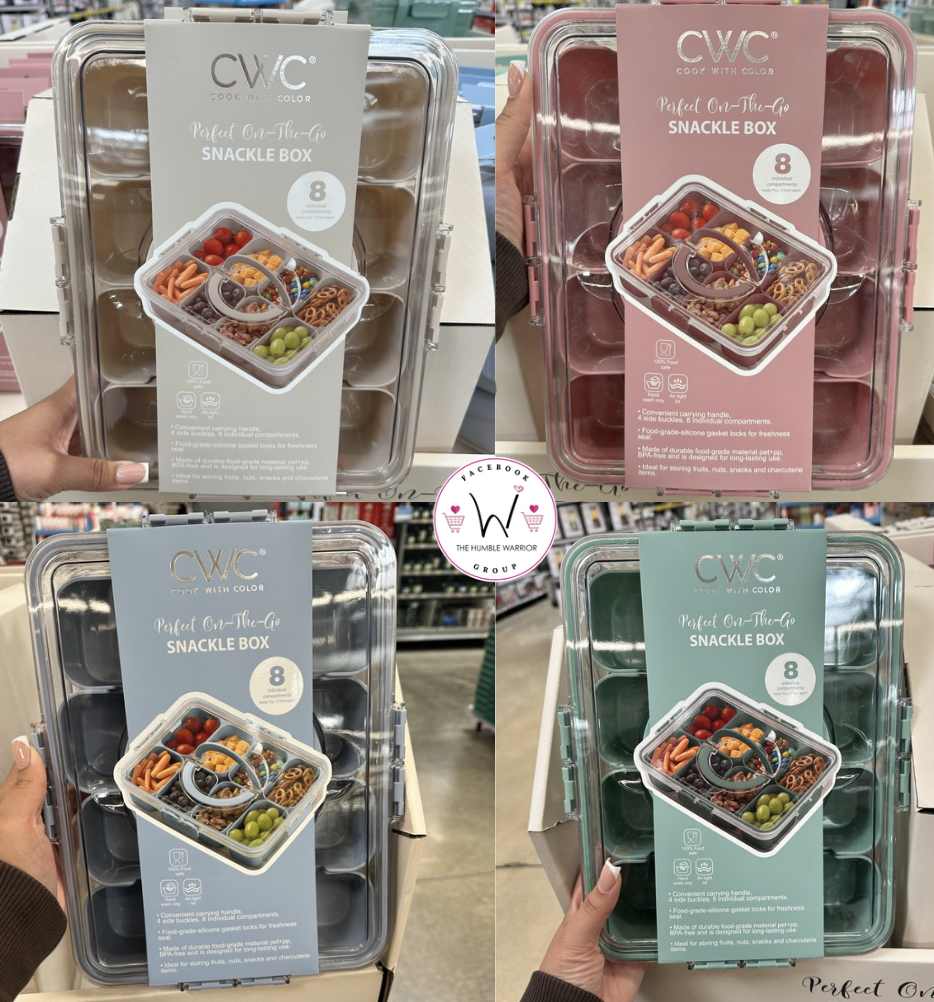 The Cook with Color Snackle Boxes!